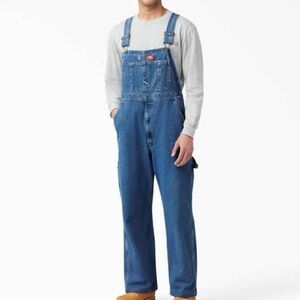 Dickies Stonewashed Indigo Bib Overalls